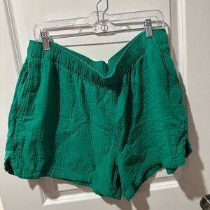 Old Navy Green Shorts NWOT